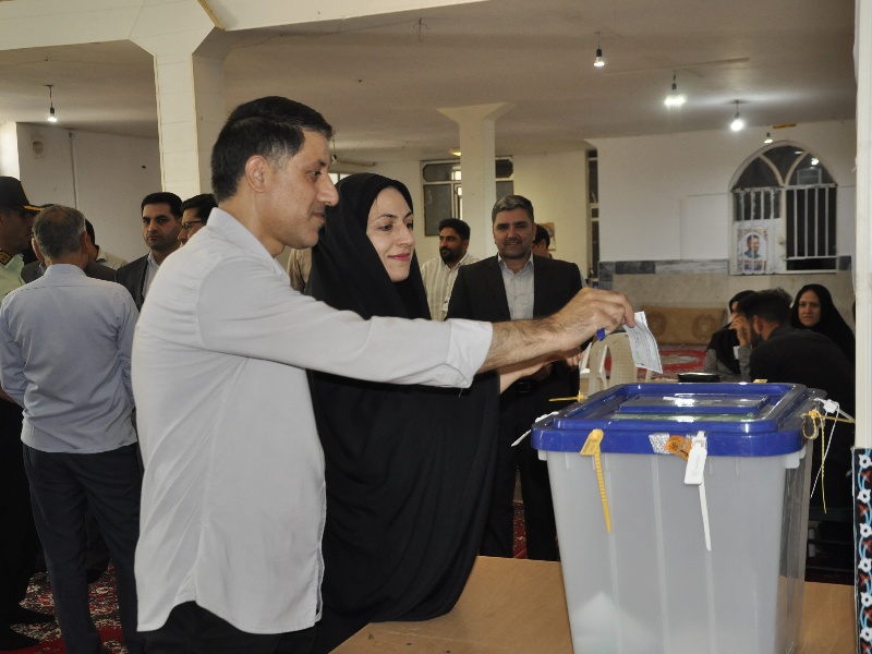 حماسه حضور گیلانغربی‌ها در انتخابات ریاست‌جمهوری