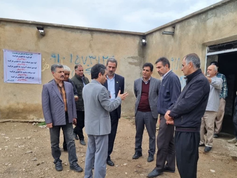 بازدید رییس جهاد کشاورزی کرمانشاه از کارگزاریهای توزیع نهادههای کشاورزی گیلانغرب؛ اختصاص 400تن کود اوره به گیلانغرب+عکس بازدید رییس جهاد کشاورزی کرمانشاه از کارگزاریهای توزیع نهادههای کشاورزی گیلانغرب؛ اختصاص 400تن کود اوره به گیلانغرب+عکس