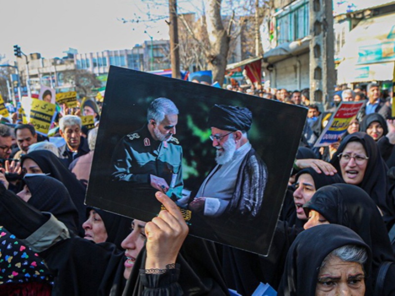 برگزاری راهپیمایی در محکومیت جنایت امریکا و اسراییل در گیلانغرب