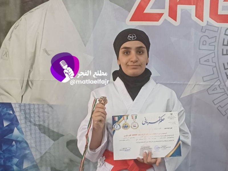 بانوی کاراته‌کای گیلانغربی در رقابت‌های کاپ زاگرس خوش درخشید+عکس