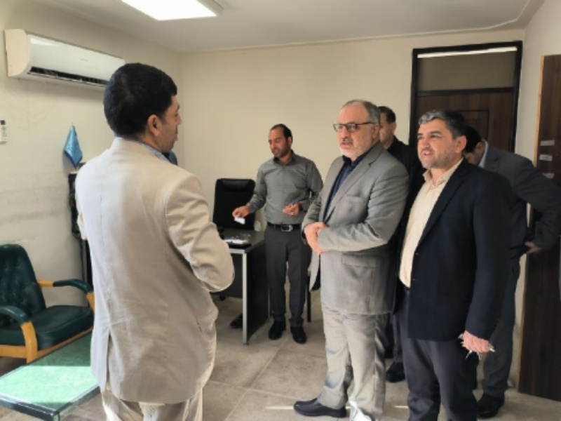 بازدید رئیس‌کل دادگستری استان کرمانشاه از حوزه قضایی گیلان‌غرب با هدف بررسی میدانی مسائل قضایی